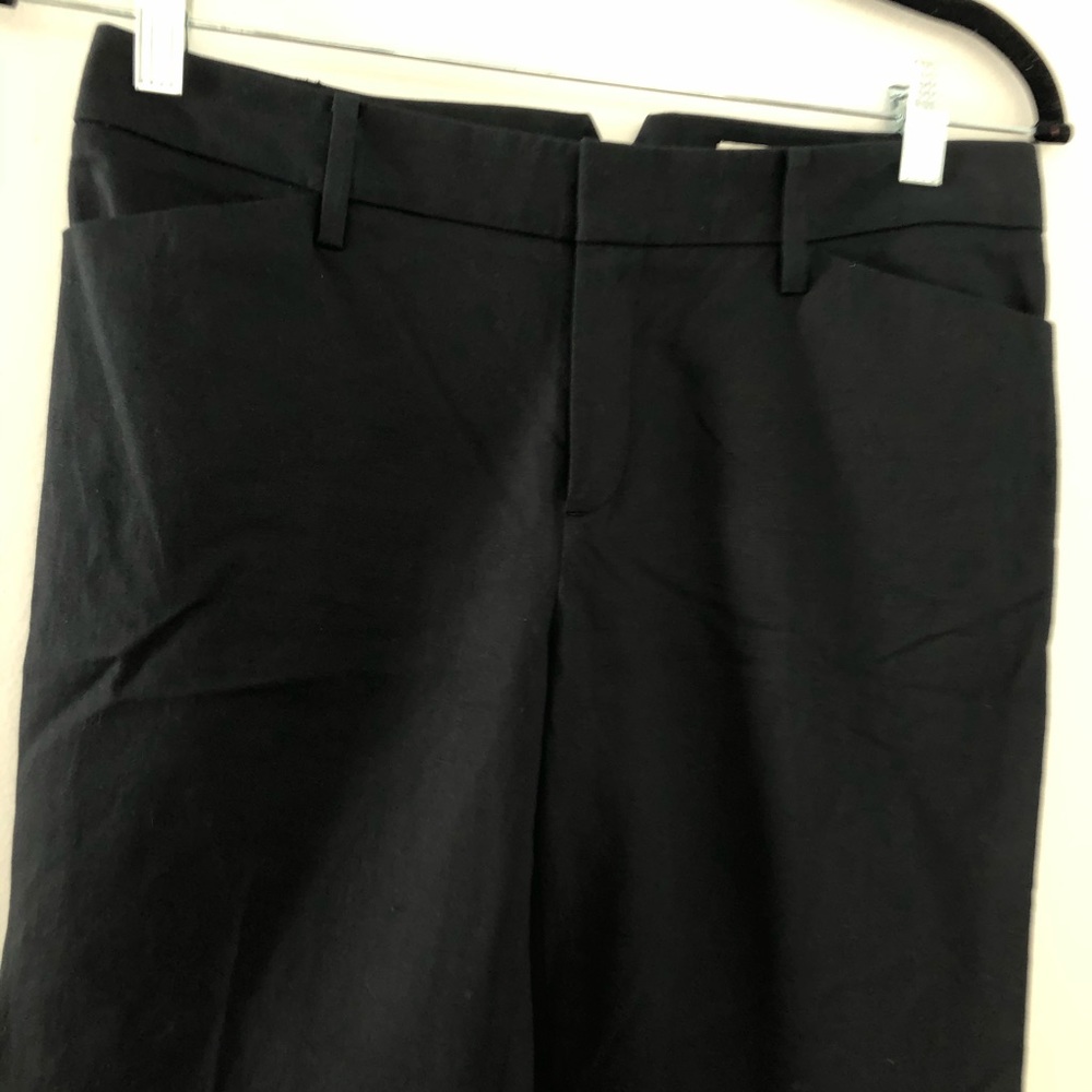 Club Monaco Black Cotton/ Linen Blend Pants - Picture 4 of 7